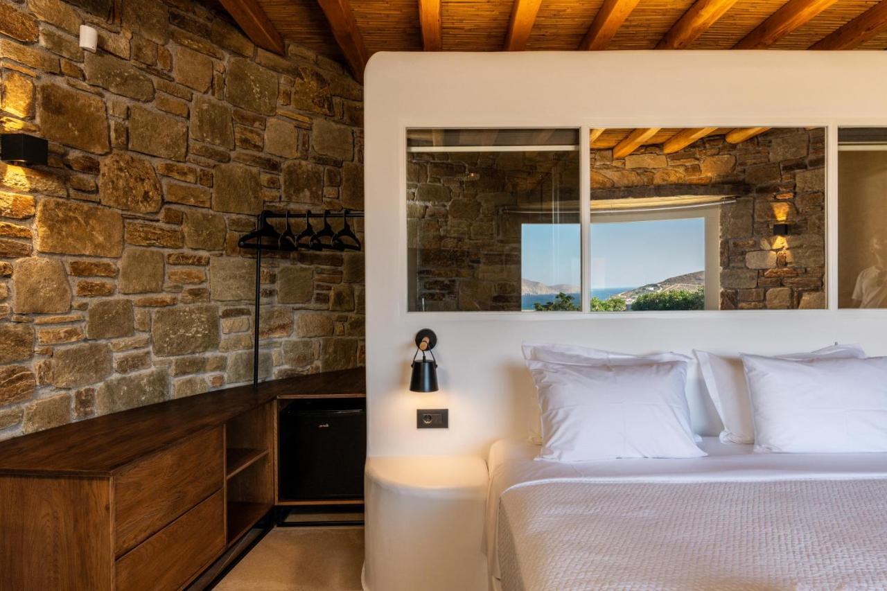 Mykonos Ag Villas In Ftelia Beach Exterior foto